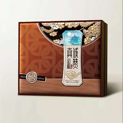 真誠禮贊月餅盒設計制作