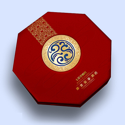 高檔異形月餅盒設計制作