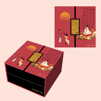 雅月紅色月餅禮盒設(shè)計(jì)書(shū)型盒設(shè)計(jì) 雅月紅色月餅禮盒設(shè)計(jì)書(shū)型盒設(shè)計(jì)