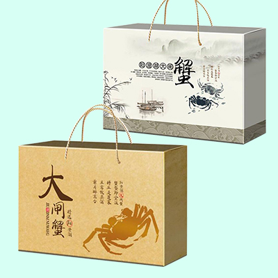 大閘蟹禮盒設計