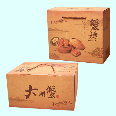 大閘蟹禮盒設計制作