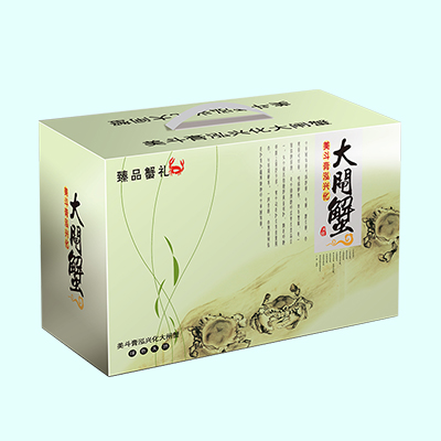 大閘蟹禮盒手提盒設(shè)計 大閘蟹禮盒手提盒設(shè)計