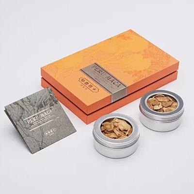 保健品禮盒參片禮盒設計