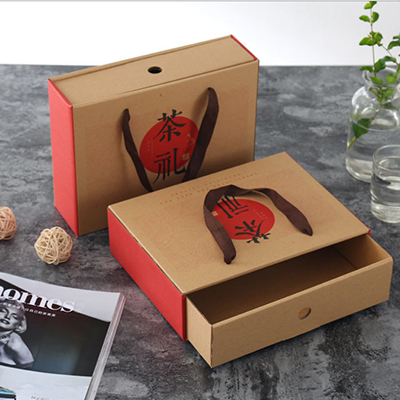 茶葉禮盒抽拉盒定制