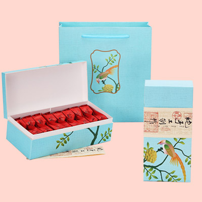 創意插畫茶禮包裝定制