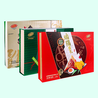 高檔端陽棕禮禮盒包裝定制