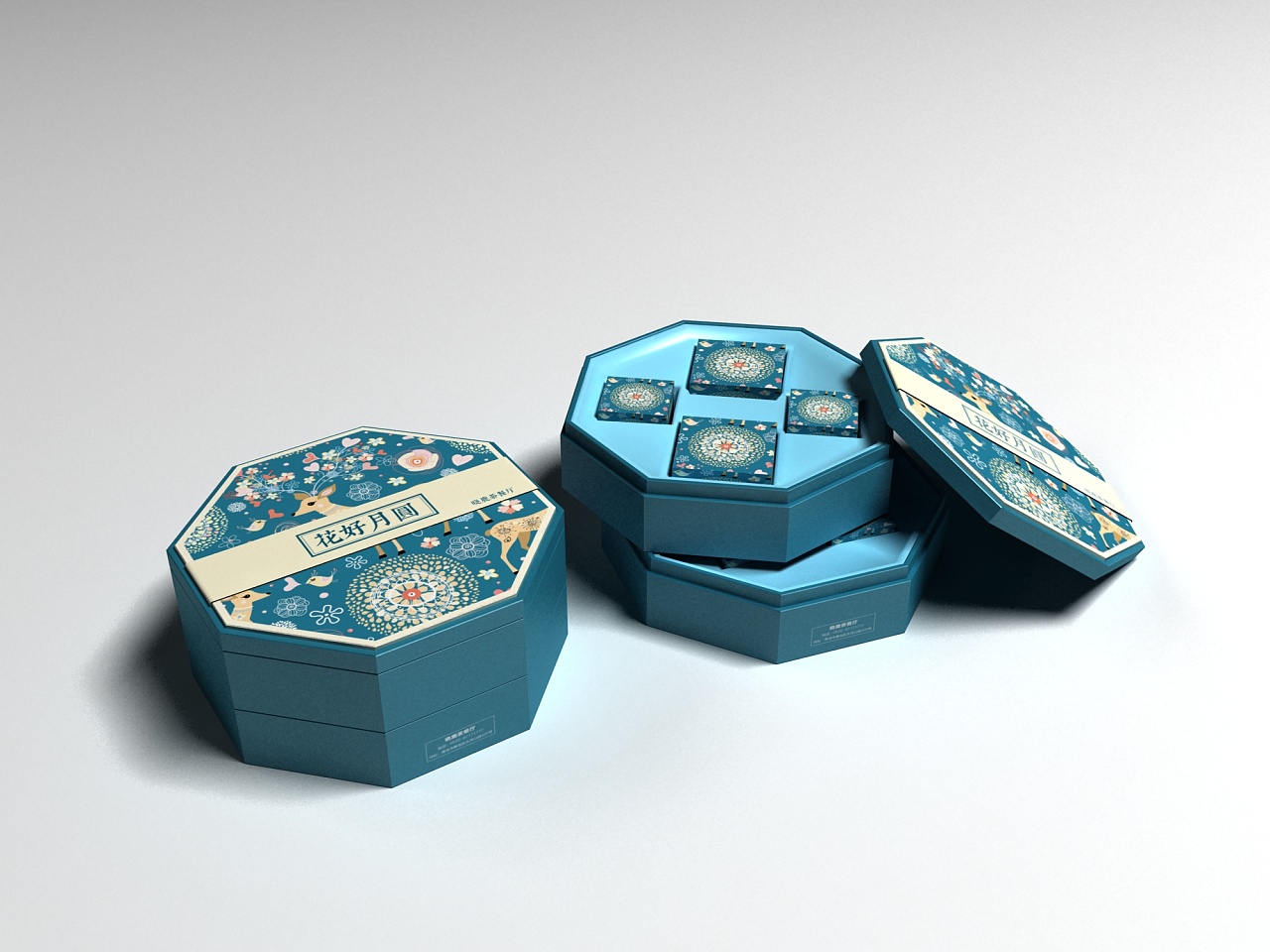 創(chuàng)意插畫食品禮盒