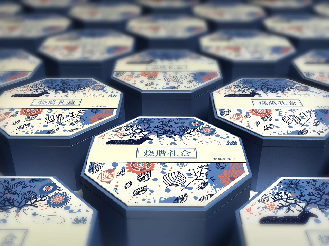 創(chuàng)意插畫食品禮盒