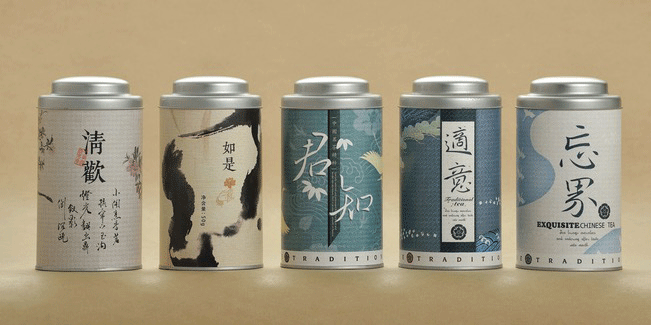 中國風(fēng)的茶包裝，3秒鐘讓你愛上喝茶