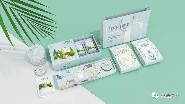 設計師為小可愛們食品包裝盒制作下足了功夫