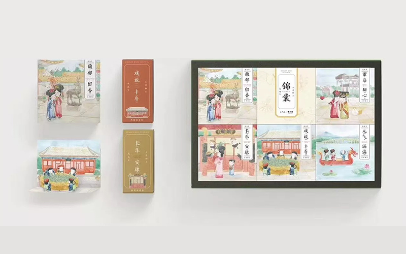 端午系列通用包裝盒設計定制案例