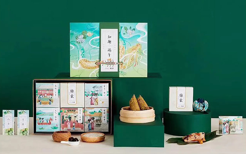 端午系列通用包裝盒設計定制案例