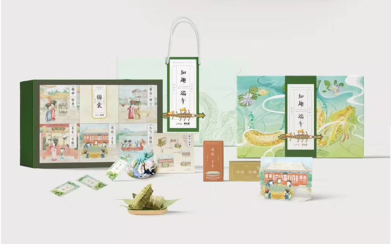 端午系列通用包裝盒設計定制案例