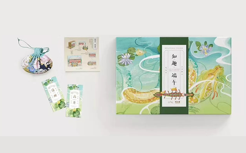 端午系列通用包裝盒設計定制案例