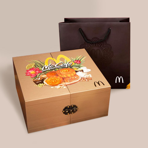沒見過的麥當勞月餅包裝設計