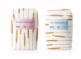 高檔面粉包裝設計案例