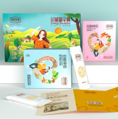 沫谷米家早晚餐包裝設(shè)計(jì)