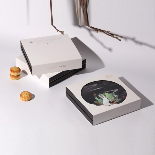 產品包裝|無瑕之愛創意月餅禮盒設計制作