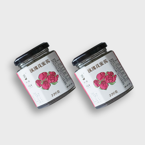 玫瑰花醬瓶包裝設計