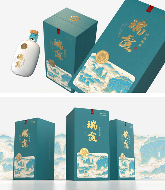 看一眼就是高端人群的白酒包裝，能不被放在眼里？
