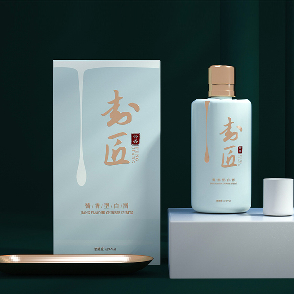 中國風創意酒盒包裝設計