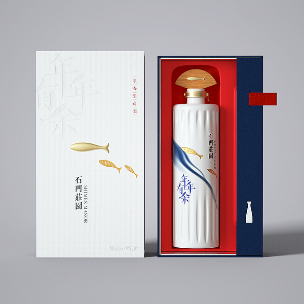 白酒創意中國風禮盒設計
