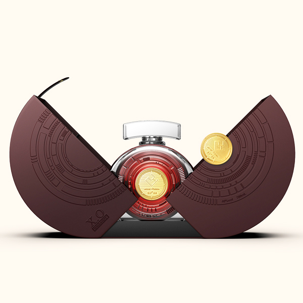 極簡風洋酒木盒包裝設計