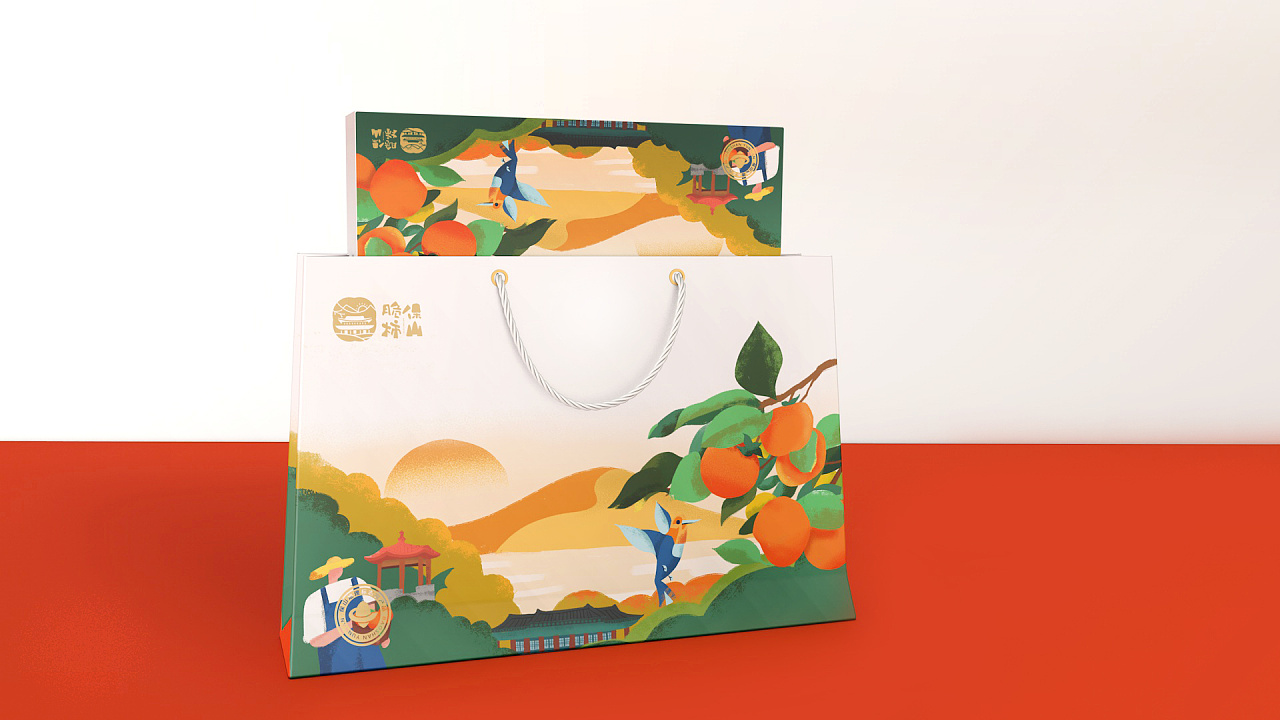 插畫元素食品包裝設計 插畫元素食品包裝設計