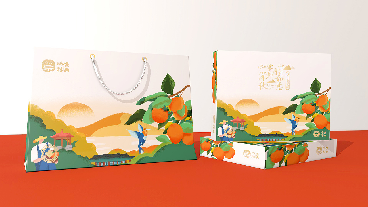 插畫元素食品包裝設計 插畫元素食品包裝設計