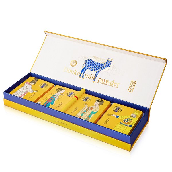 驢奶粉保健品禮盒包裝設計