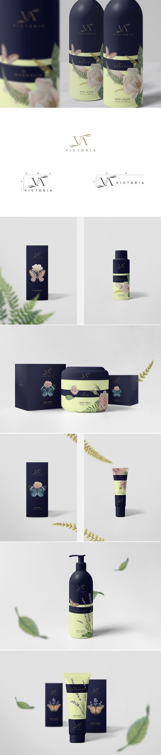 VICTORIA系列護膚品包裝