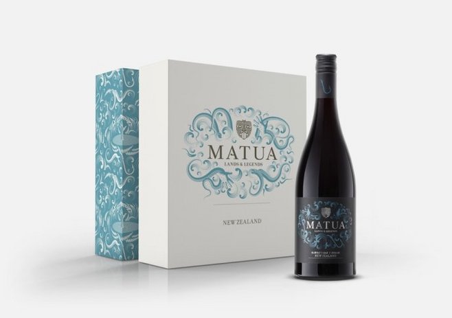 MATUA紅酒包裝設計