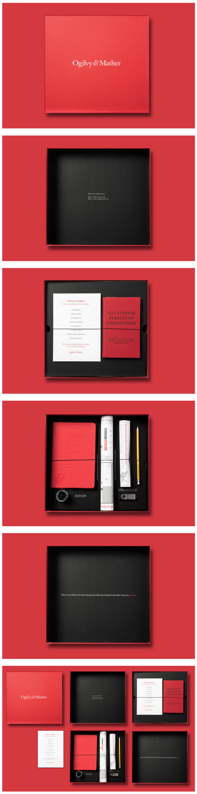 Ogilvy Mather文具包裝禮盒