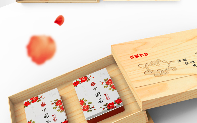 宜黃金枝創(chuàng)意茶葉禮盒