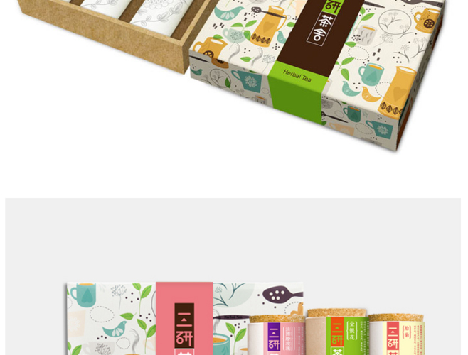 茶舍創(chuàng)意茶葉罐禮盒